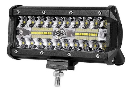 Barra Led 120w 40 Led Spot Flood Led Cuatri 4x4 Agro Tractor