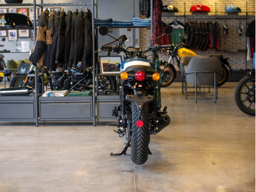 Imagen 6 de 25 de Royal Enfield Hntr350 Rebel Blue Entrega Inmediata