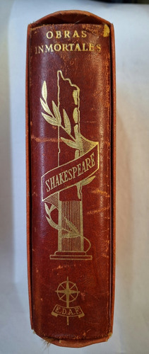 Shakespeare Obras Inmortales 1960 Tapa Dura. Edaf