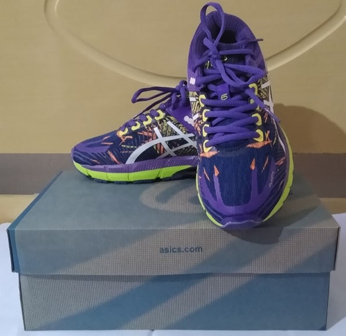 Tenis Asics Kinsei 6 Roxo E Verde Nº38 Original Na Caixa!!!!