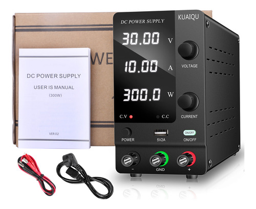 Nice-Power Fuente De Alimentación Regulable Laboratorio 0-30v 0-10a 300 W