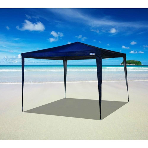 Tenda Gazebo Rafia Azul Mor 3x3 M Praia Camping