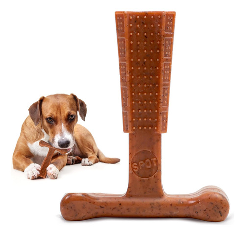 Spot Bam-bones Plus T Bone - Bamboo Fiber & Nylon, Durabl...