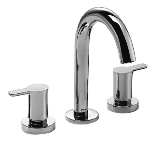 Imagen 2 de 9 de Combo Logos Grifería Cromada Baño Completo Piazza