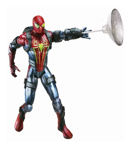 Muñeco Spider-man Hombre Araña Marvel Con Telaraña Hasbro