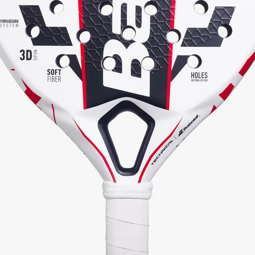 Paleta De Padel Babolat Technical Vertuo Juan Lebrón 2025 Color Blanco/negro