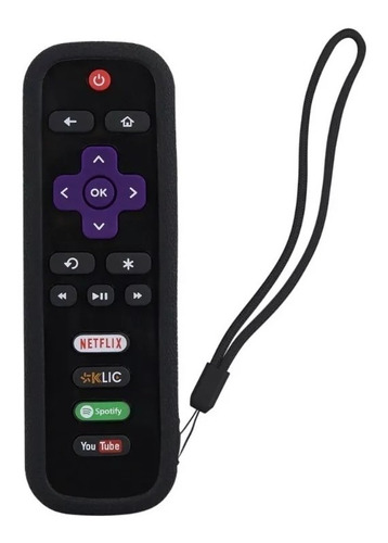 Funda Control Roku Stick Tcl Hisense Insignia Philips Sharp