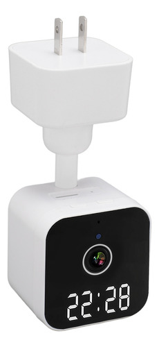 Câmera De Relógio De Segurança Interna 2.4g Wifi Wireless Hd