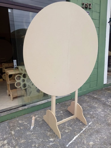 Painel Redondo 2,10 Alt X 1,50 Decoração Festa Mdf Provençal