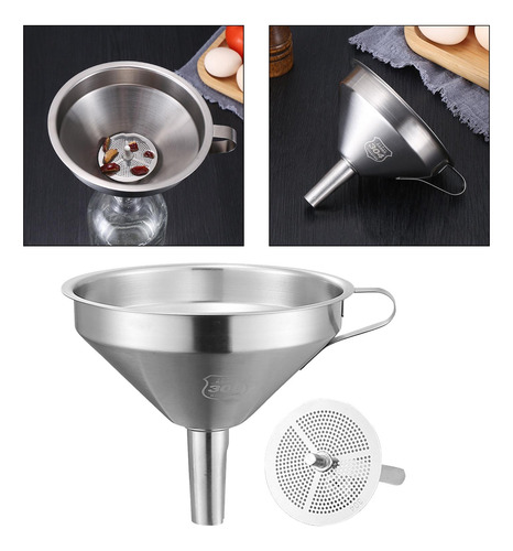 Embudos De Cocina Con Filtro Desmontable Para Transferencia