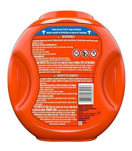 Tide Pods 3 En 1 He Turbo Detergente Pacs, Olor Original, 81