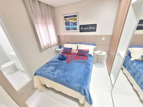 Imagem 6 de 27 de Apartamento Com 2 Dormitórios À Venda, 53 M² Por R$ 297.938 - Vila Tibiriçá - Santo André/sp - Ap3041