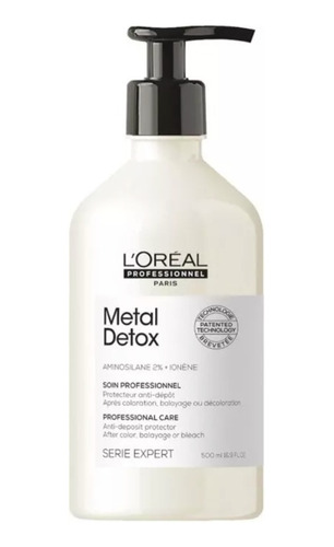 Máscara Metal Detox Neutralizadora De Metales 500ml Protect