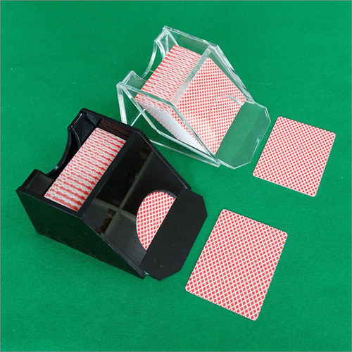 Card Dealer Shoe 1 Deck Manual De Accesorios Para Naipes De