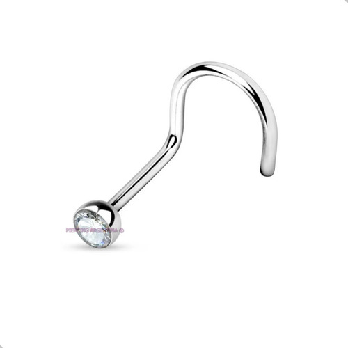 Imagen 2 de 2 de Piercing Nariz Micro Strass Engarzado Piercing Argentina ®