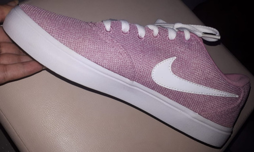 Tênis Nike Sb Check Solar Cvs P Feminino Rosa E Branco(tam40