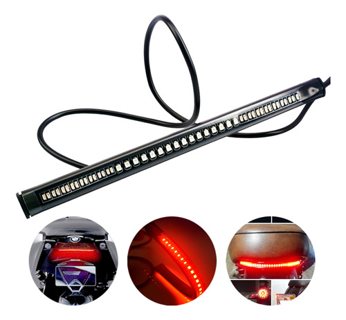 Universal Moto Led Luz De Freno Luz Trasera Dirección