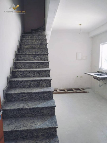 Cobertura Com 2 Dormitórios À Venda, 64 M² Por R$ 275.000,00 - Jardim Utinga - Santo André/sp - Co0117