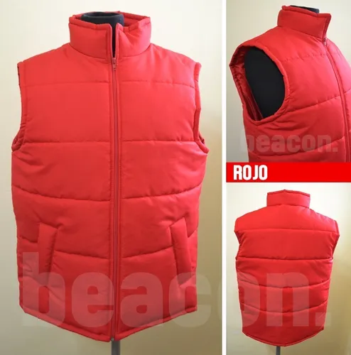 Chalecos rojos top para hombre