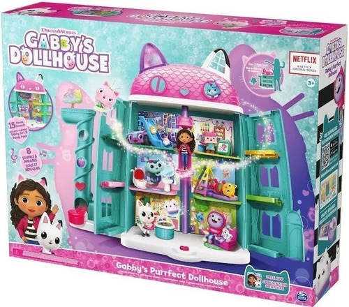 Gabby's Dollhouse Casa De Gabby 2 Figuras Sonidos 36200 Srj