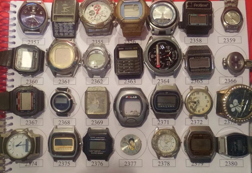 Lote 9 Sucatas Casio E Outros- Máquina Do Tempo (Usado)