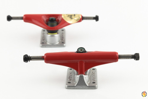 Truck Cisco 129mm Vermelho E Cinza Ref:001455