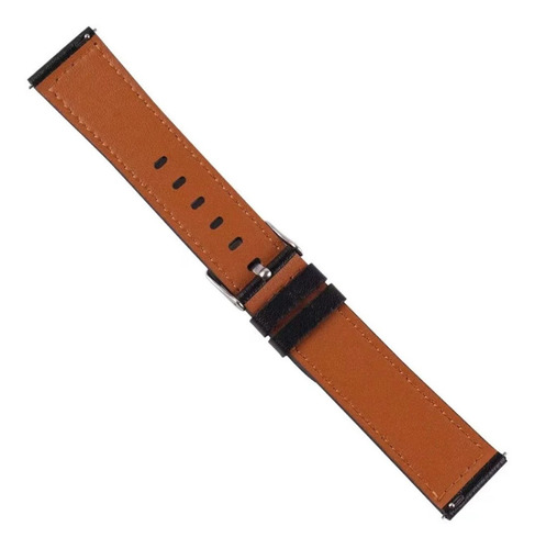 Pulseira 20mm Couro Compatível Com Relógios Magnum
