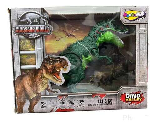 Dinosaurios Con Movimiento Luz Y Sonido 35cm 7377