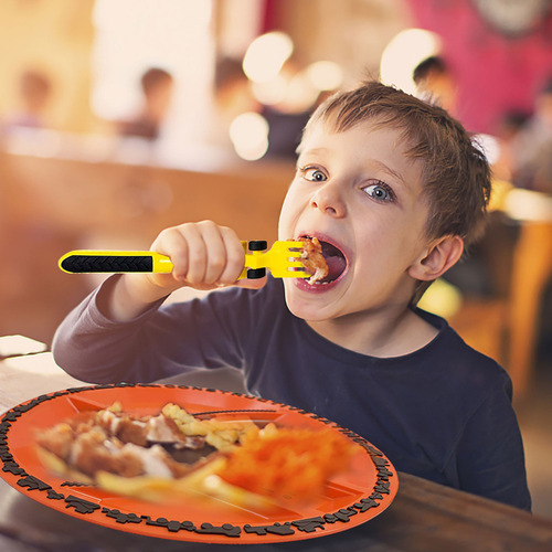 Plato De Cena Con Tema De Arquitectura Creativa Para Niños