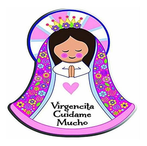Cathedral Art (abbey & Ca Gift Pink Virgencita Magnet, Multi