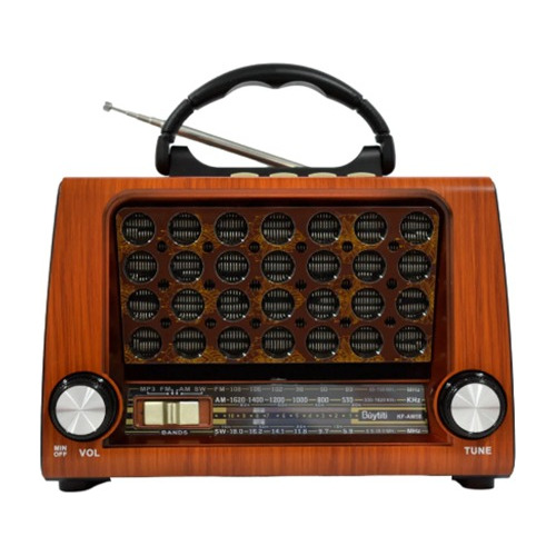 Radio/parlante Portátil Seisa Yx-303ubt Am/fm Vintage