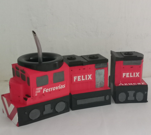 Set Matero Tren / Ferrocarril 3d
