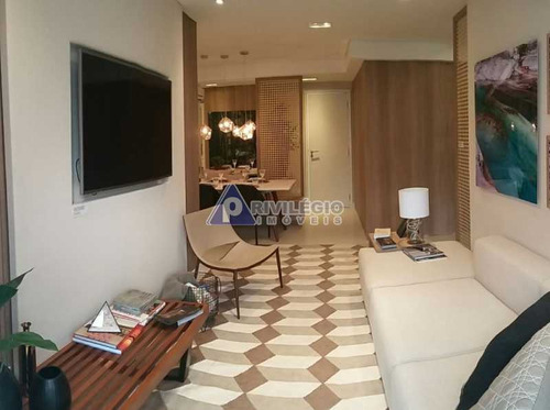 Apartamento À Venda, 2 Quartos, 1 Suíte, 1 Vaga, Botafogo - Rio De Janeiro/rj - 22884