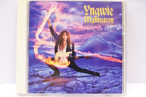 Cd Yngwie Malmsteen Fire & Ice 1992. 1era Ed. Japonesa, Obi