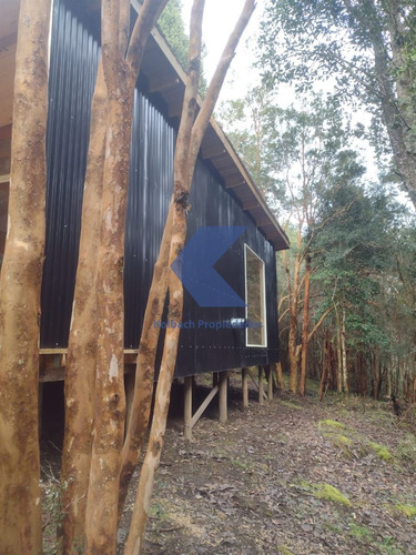 Lindo Terreno Con Orilla De Río Y Cabaña Venta En Pto Octay