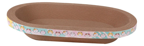 Almohadilla Rascadora Ovalada Para Gatos, Cama Para Gatos,