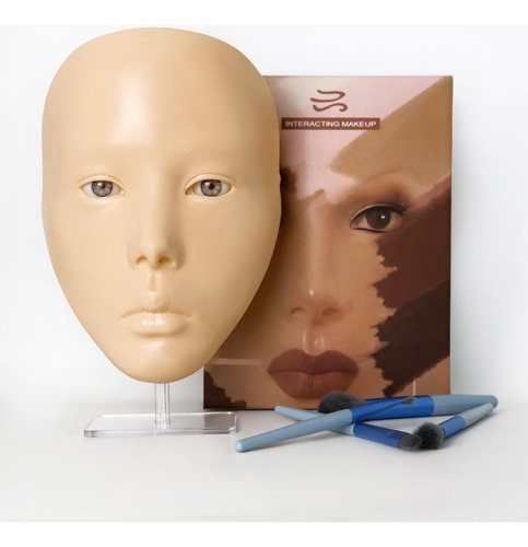 Tablero De Maquillaje, Herramientas De Práctica Para La