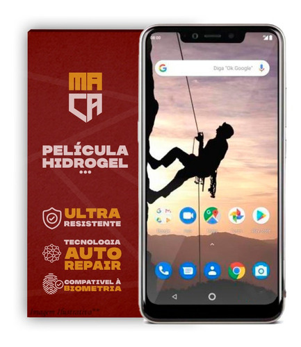 Película Nano Gel Hidrogel Hd Tpu Frontal Multilaser Ms80x