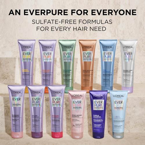 Shampoo Loréal Paris Everpure Frizz Defy Sem Sulfato 250ml
