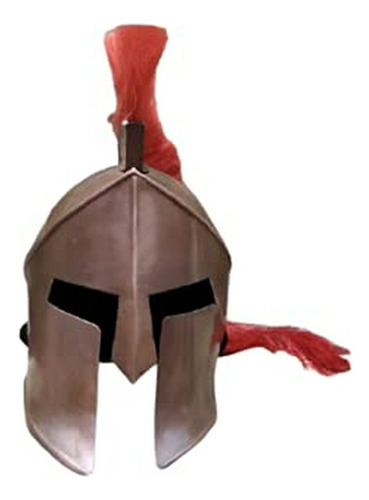 Arma Y Armadura - Great King Leonidas Spartan Casco 300 Pel 