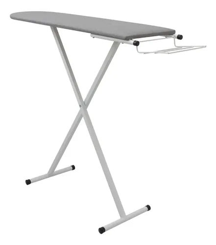 Mesa Tabua De Passar Roupa Slim Dobrável Reforçada Passadera Cor Branca Liso ITA