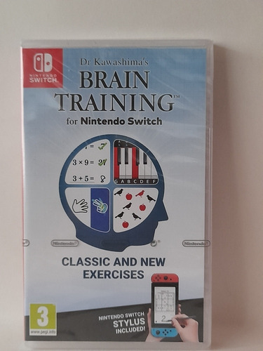 Dr. Kawashimas Brain Training Nintendo Switch Nuevo Fisico