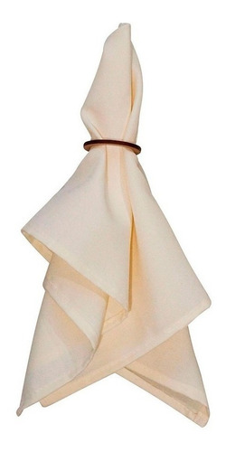 6 servilletas tejidas, 35 x 35 pulgadas, color Bay, lisas, Oxford Straw Wedding