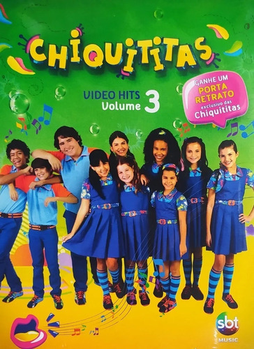 Dvd Chiquititas Video Hits - Volume 3 - Digipack