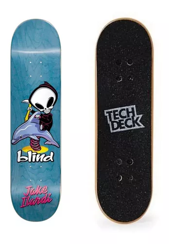 Kit 6 Skate De Dedo Profissional Tech Deck Board C/ Adesivos