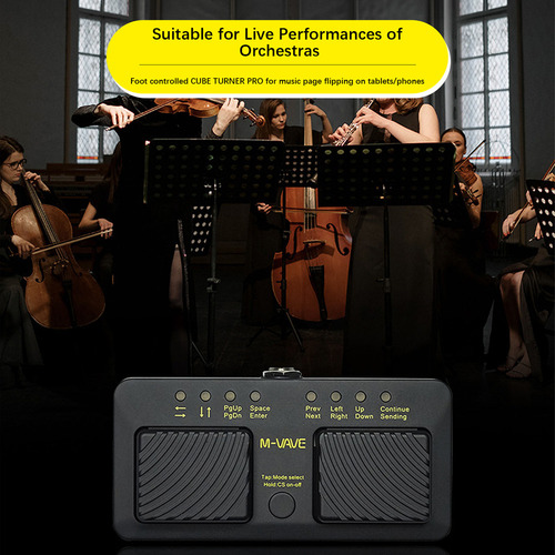 Para Pedal Inalámbrico Cube Spectrum M-vave Modes Tablets .