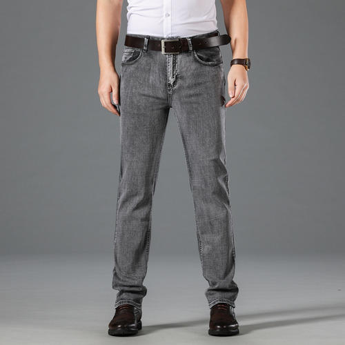 Jeans Autumn Dark Grey Advanced Stretch Para Hombre Business