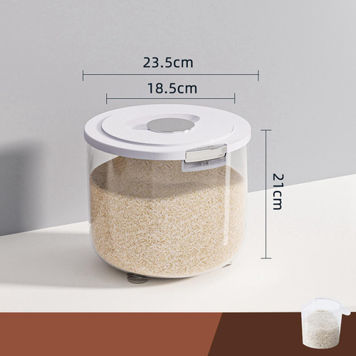Contenedor De Alimentos, Dispensador De Arroz A Prueba 5kg