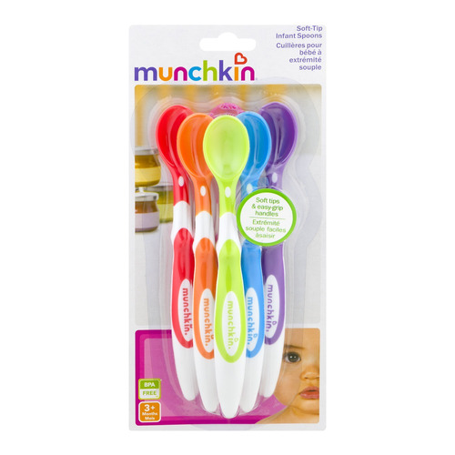 Cucharas Munchkin Soft-tip 3 + Meses