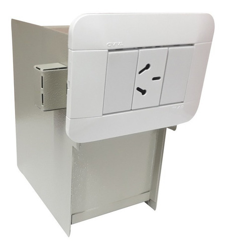 Caja Fuerte Simulada Enchufe Pared De 15cm Fondo Doble